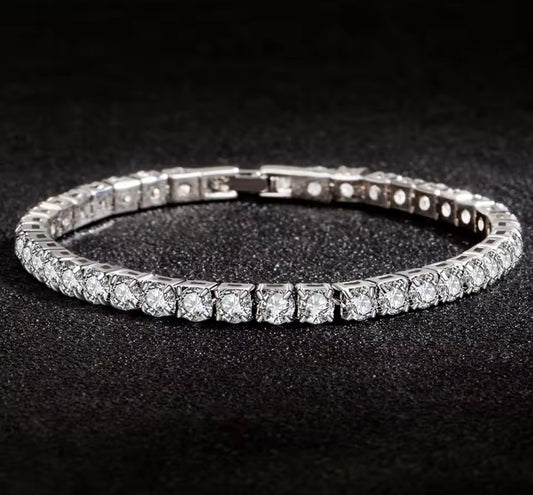 High Quality S925 Silver Moissanite Bracelet
